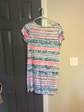 Lilly Pulitzer A Wave from it All Marlowe Dress